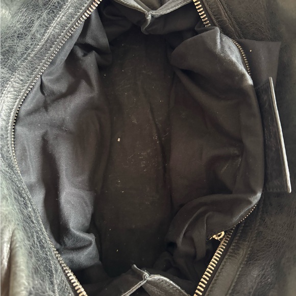 Balenciaga Le City Large Black Leather Women's Handbag - Picture 6 of 7